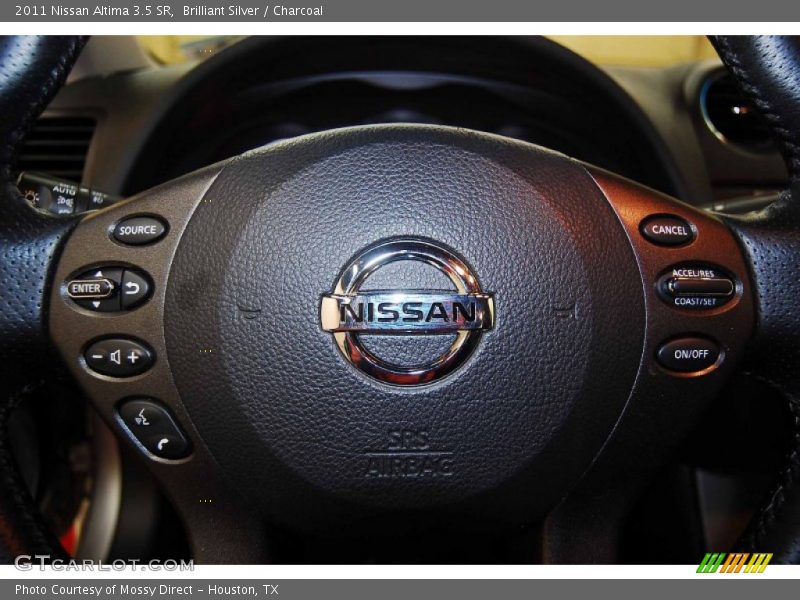 Brilliant Silver / Charcoal 2011 Nissan Altima 3.5 SR