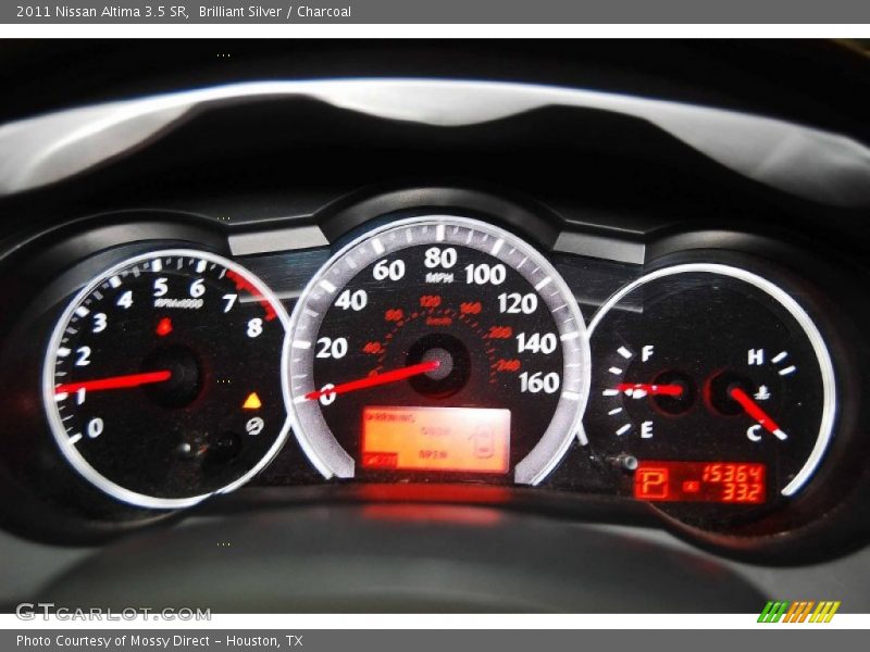 Brilliant Silver / Charcoal 2011 Nissan Altima 3.5 SR