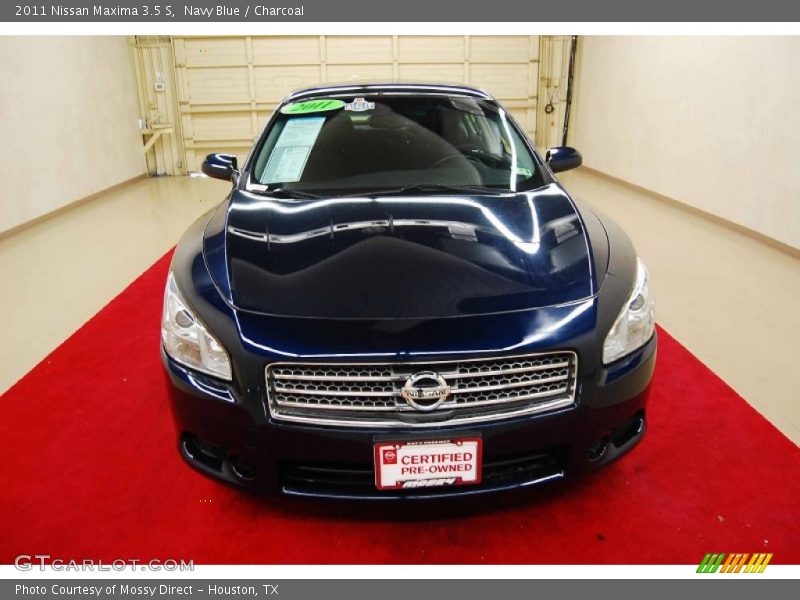 Navy Blue / Charcoal 2011 Nissan Maxima 3.5 S