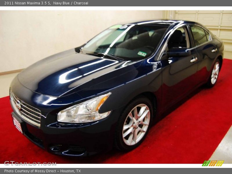 Navy Blue / Charcoal 2011 Nissan Maxima 3.5 S