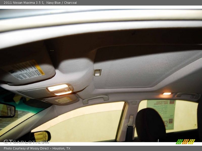Navy Blue / Charcoal 2011 Nissan Maxima 3.5 S