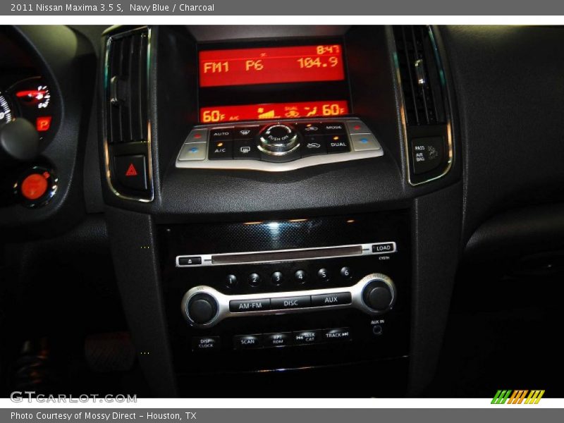 Navy Blue / Charcoal 2011 Nissan Maxima 3.5 S