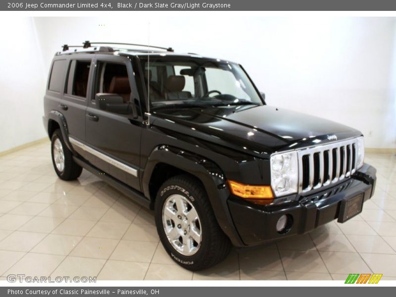 Black / Dark Slate Gray/Light Graystone 2006 Jeep Commander Limited 4x4