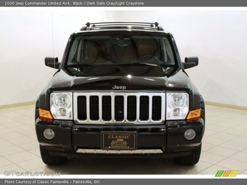 Black / Dark Slate Gray/Light Graystone 2006 Jeep Commander Limited 4x4