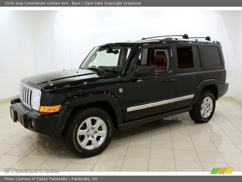 Black / Dark Slate Gray/Light Graystone 2006 Jeep Commander Limited 4x4
