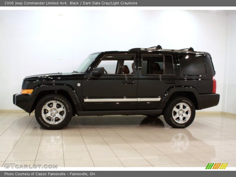 Black / Dark Slate Gray/Light Graystone 2006 Jeep Commander Limited 4x4