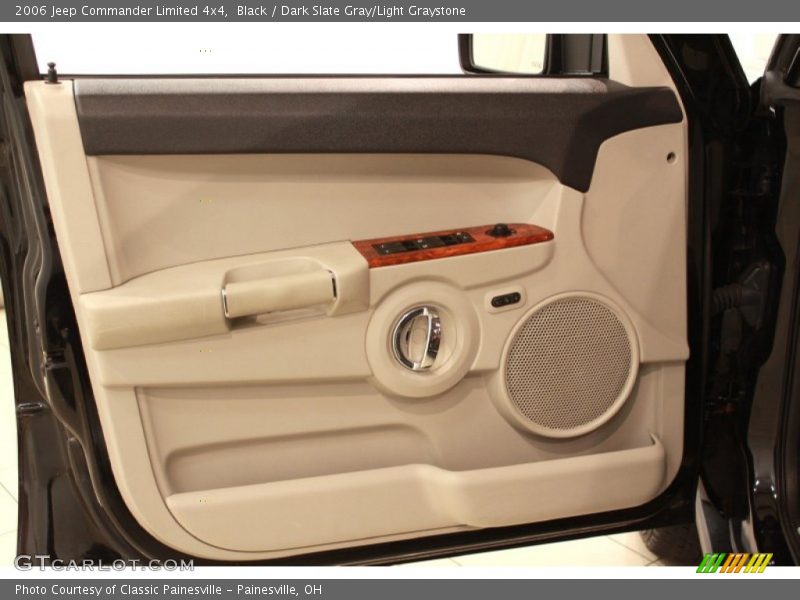 Black / Dark Slate Gray/Light Graystone 2006 Jeep Commander Limited 4x4