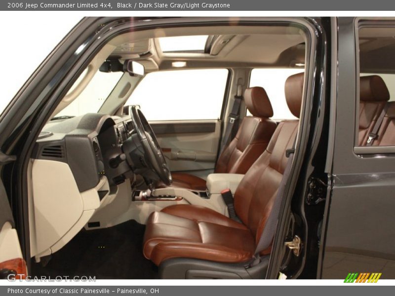 Black / Dark Slate Gray/Light Graystone 2006 Jeep Commander Limited 4x4