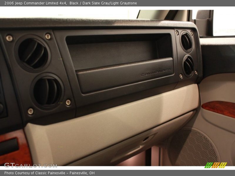 Black / Dark Slate Gray/Light Graystone 2006 Jeep Commander Limited 4x4