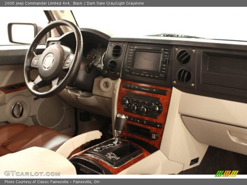 Black / Dark Slate Gray/Light Graystone 2006 Jeep Commander Limited 4x4