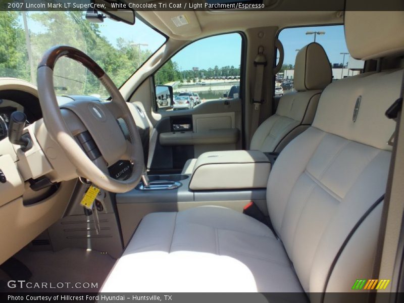 Front Seat of 2007 Mark LT SuperCrew