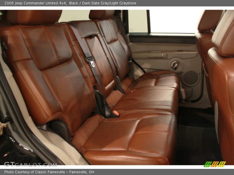 Black / Dark Slate Gray/Light Graystone 2006 Jeep Commander Limited 4x4