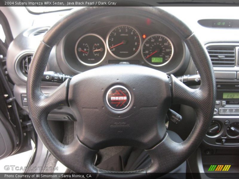 Java Black Pearl / Dark Gray 2004 Subaru Impreza WRX Sedan