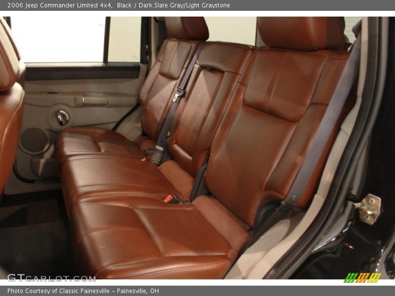 Black / Dark Slate Gray/Light Graystone 2006 Jeep Commander Limited 4x4