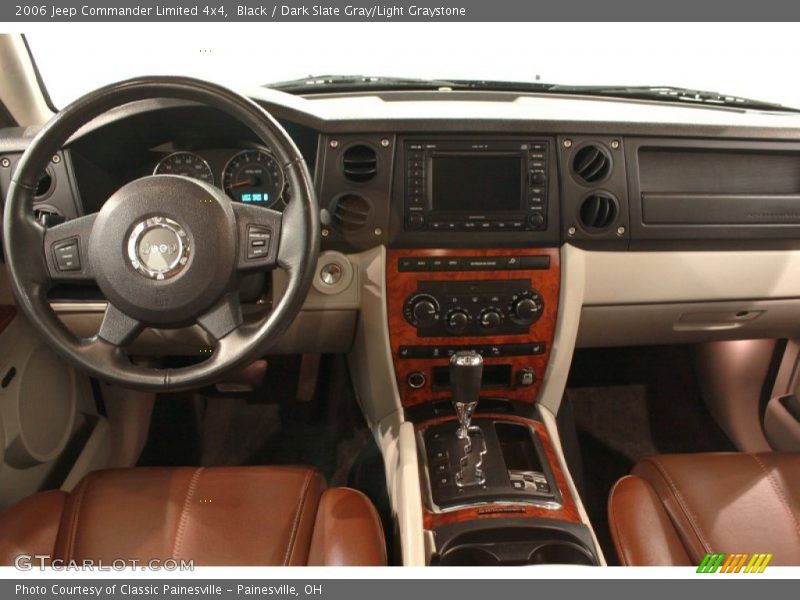 Black / Dark Slate Gray/Light Graystone 2006 Jeep Commander Limited 4x4