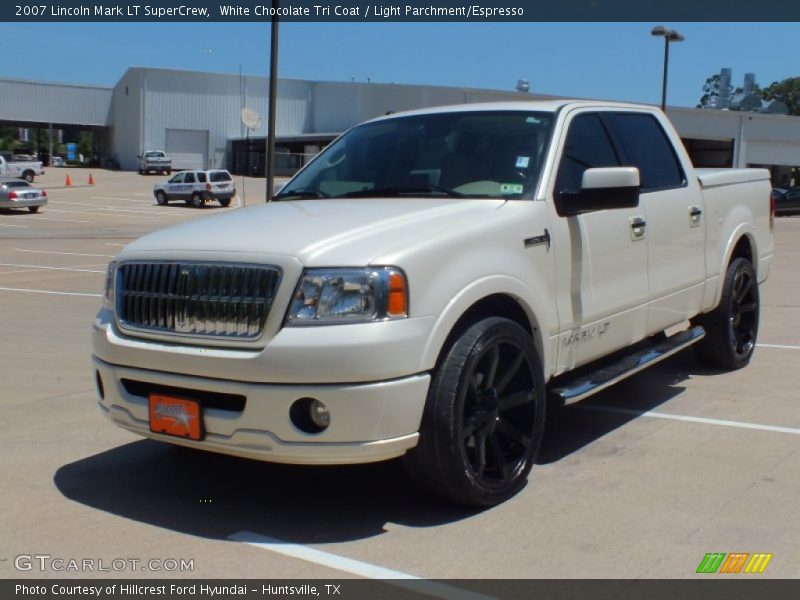 White Chocolate Tri Coat / Light Parchment/Espresso 2007 Lincoln Mark LT SuperCrew