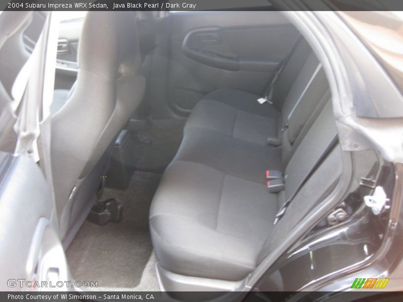 Java Black Pearl / Dark Gray 2004 Subaru Impreza WRX Sedan