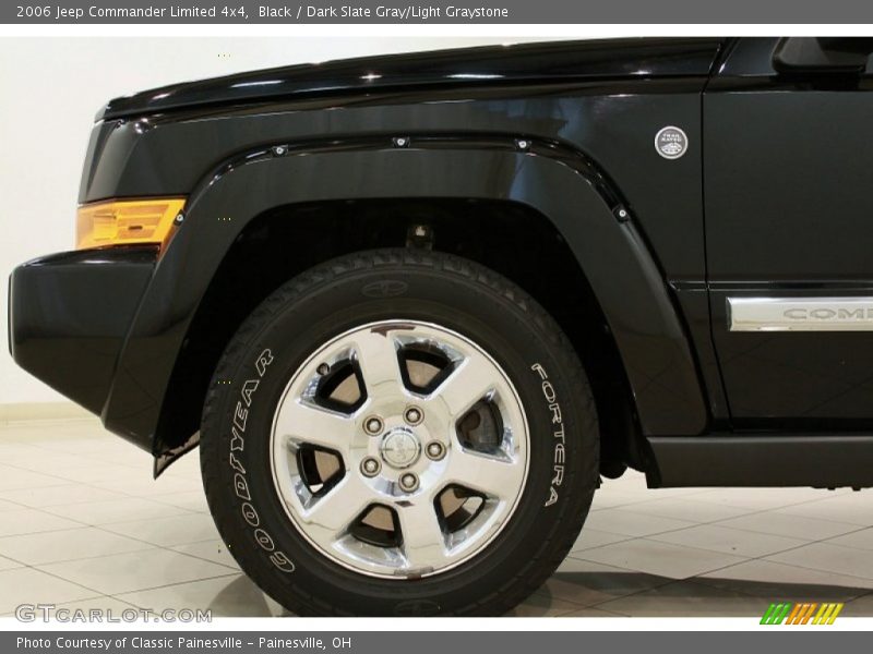 Black / Dark Slate Gray/Light Graystone 2006 Jeep Commander Limited 4x4