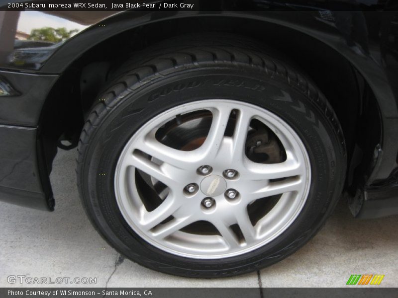 Java Black Pearl / Dark Gray 2004 Subaru Impreza WRX Sedan