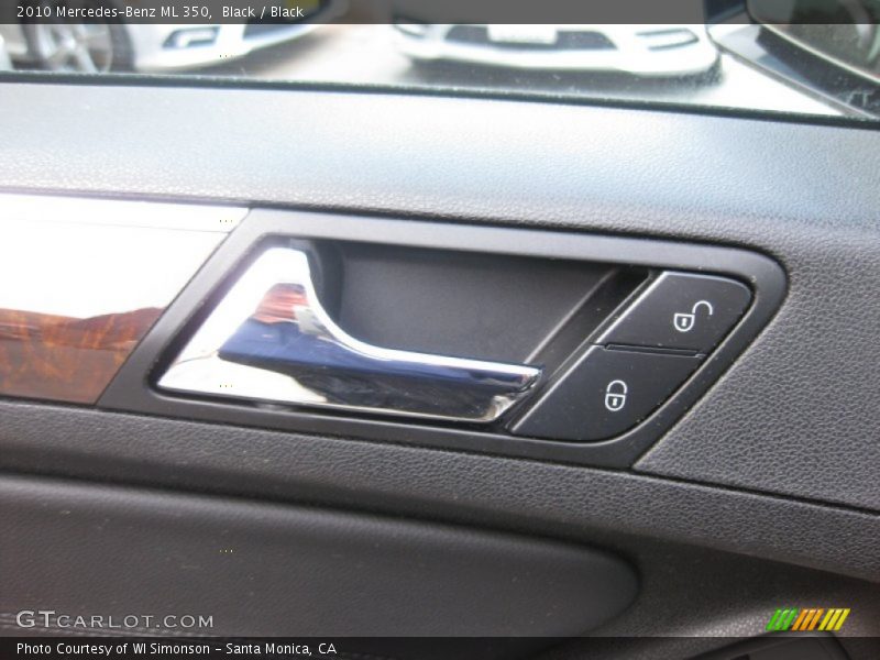 Black / Black 2010 Mercedes-Benz ML 350