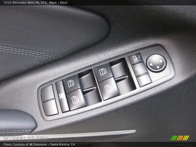 Black / Black 2010 Mercedes-Benz ML 350