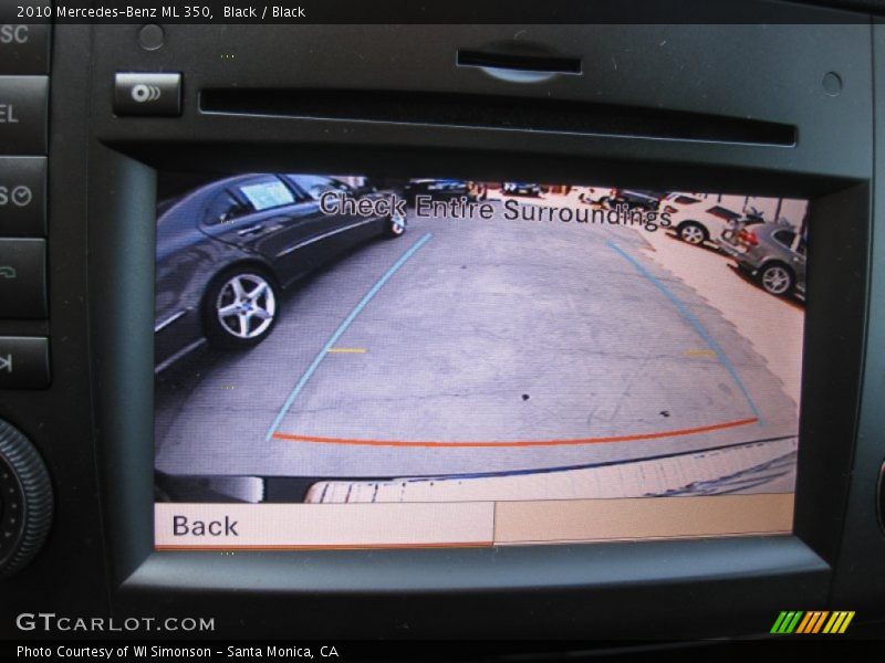 Black / Black 2010 Mercedes-Benz ML 350