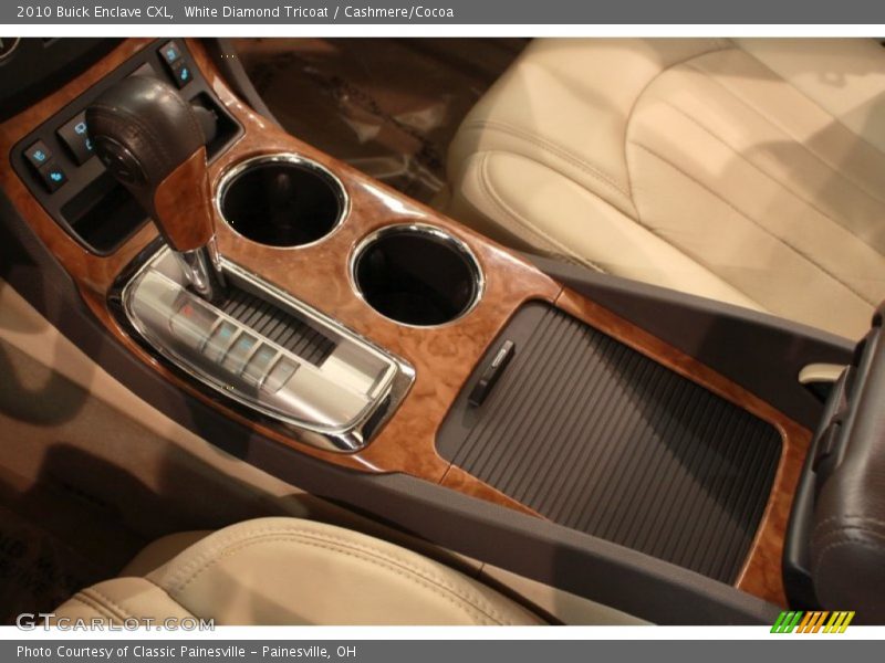 White Diamond Tricoat / Cashmere/Cocoa 2010 Buick Enclave CXL