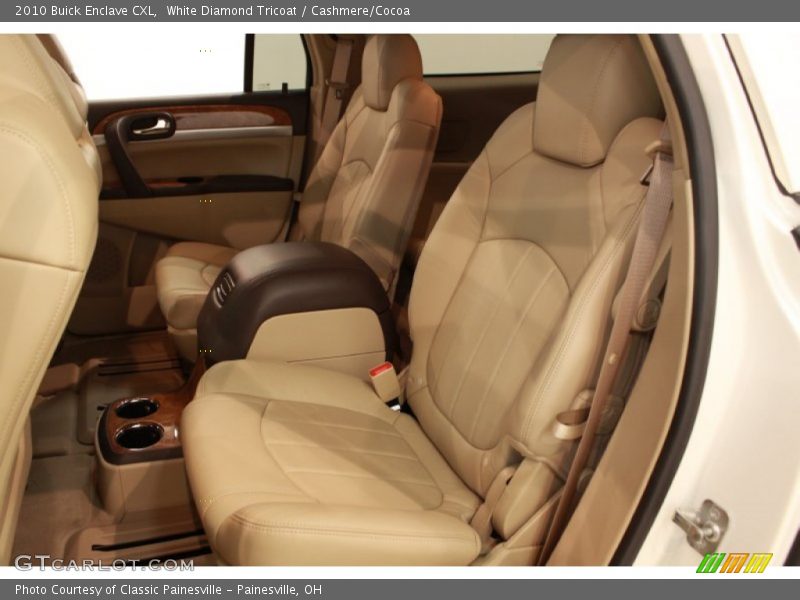White Diamond Tricoat / Cashmere/Cocoa 2010 Buick Enclave CXL