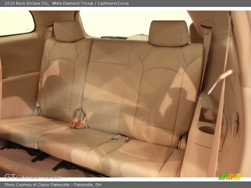 White Diamond Tricoat / Cashmere/Cocoa 2010 Buick Enclave CXL