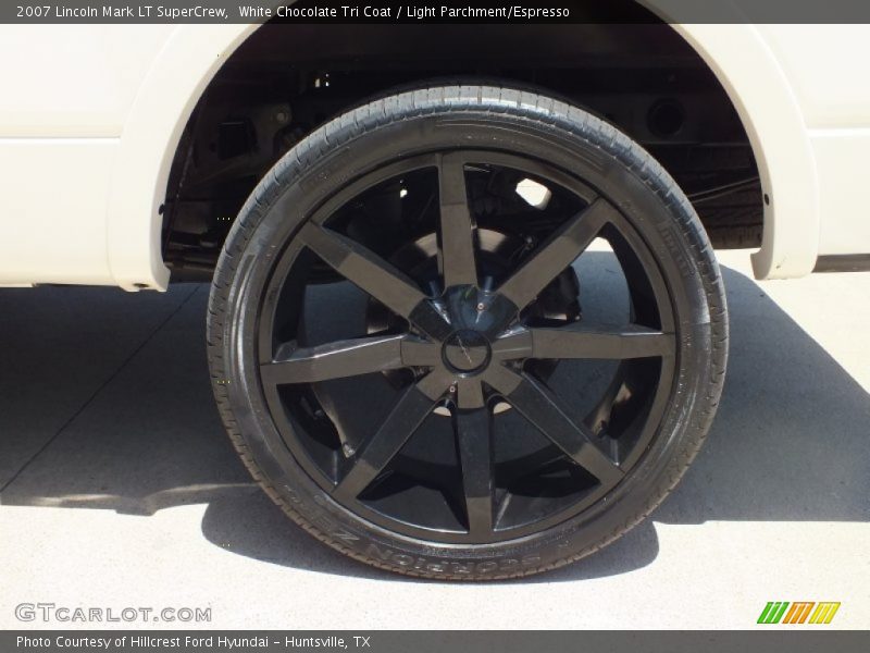 Custom Wheels of 2007 Mark LT SuperCrew