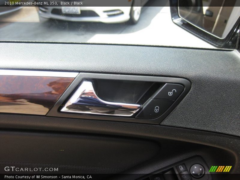 Black / Black 2010 Mercedes-Benz ML 350