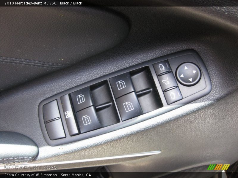 Black / Black 2010 Mercedes-Benz ML 350