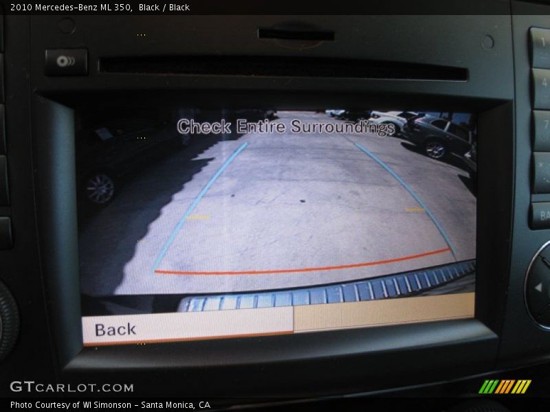 Black / Black 2010 Mercedes-Benz ML 350