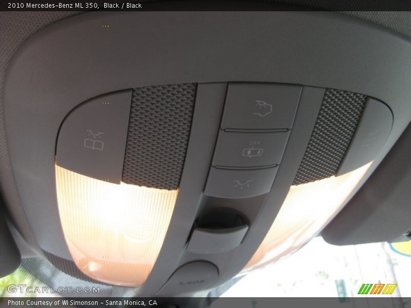 Black / Black 2010 Mercedes-Benz ML 350