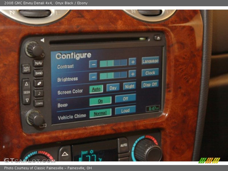 Onyx Black / Ebony 2008 GMC Envoy Denali 4x4