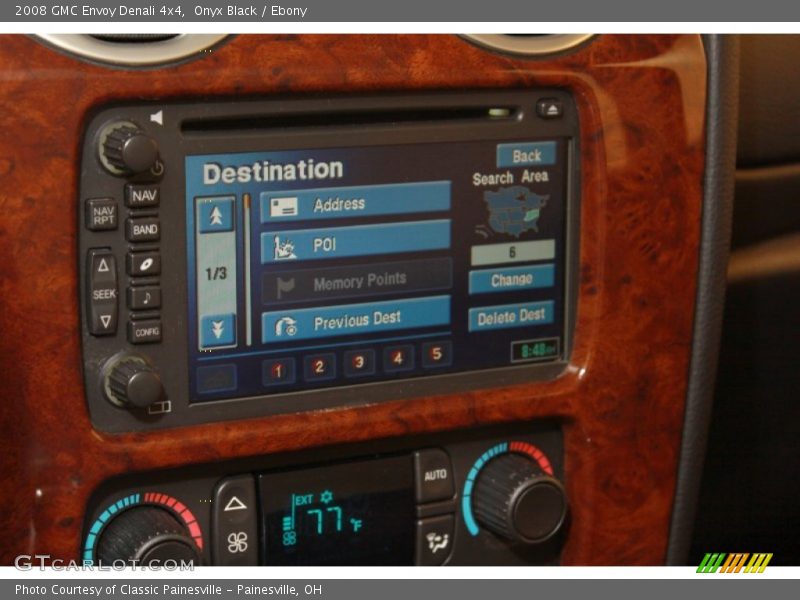Onyx Black / Ebony 2008 GMC Envoy Denali 4x4