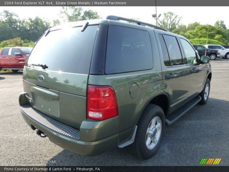 Estate Green Metallic / Medium Parchment 2004 Ford Explorer XLT 4x4