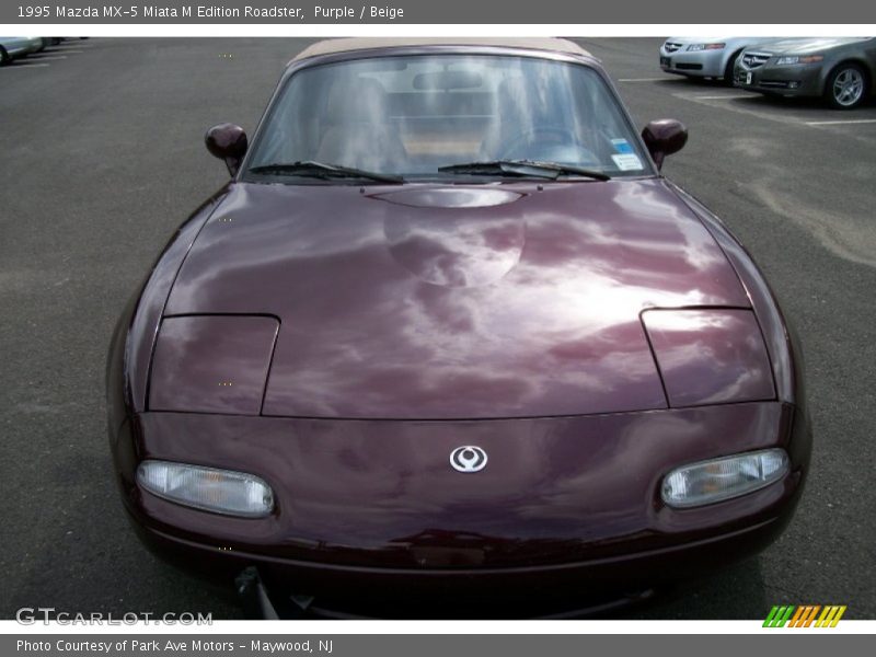 Purple / Beige 1995 Mazda MX-5 Miata M Edition Roadster