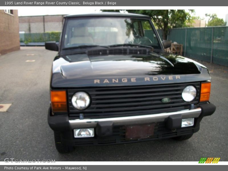 Beluga Black / Beige 1995 Land Rover Range Rover County Classic