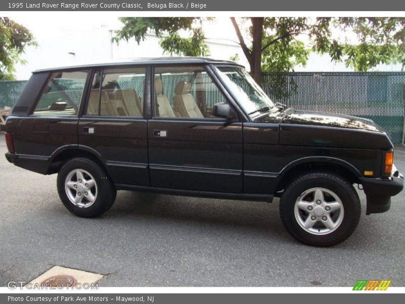Beluga Black / Beige 1995 Land Rover Range Rover County Classic