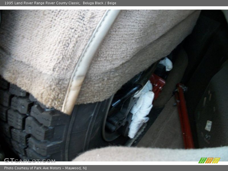 Beluga Black / Beige 1995 Land Rover Range Rover County Classic