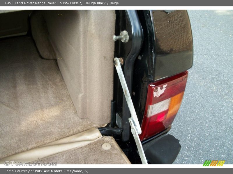 Beluga Black / Beige 1995 Land Rover Range Rover County Classic