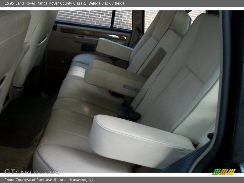Beluga Black / Beige 1995 Land Rover Range Rover County Classic