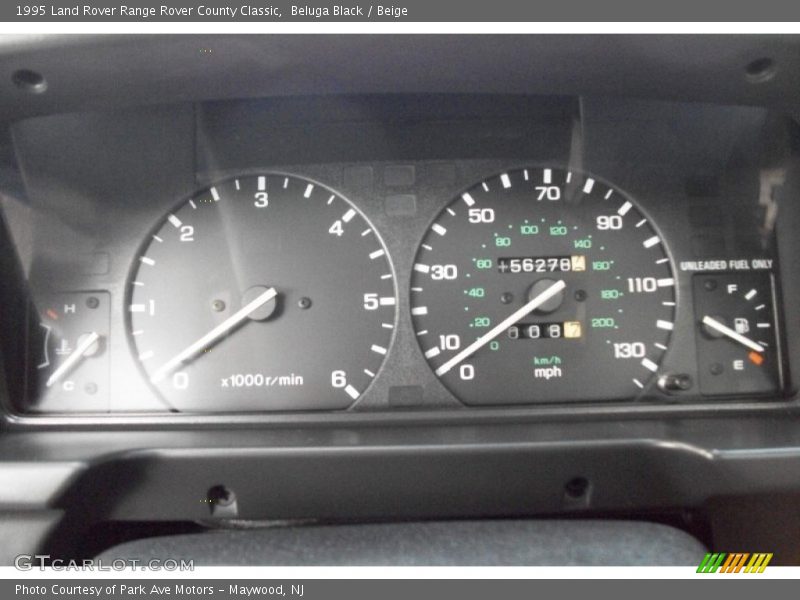  1995 Range Rover County Classic County Classic Gauges