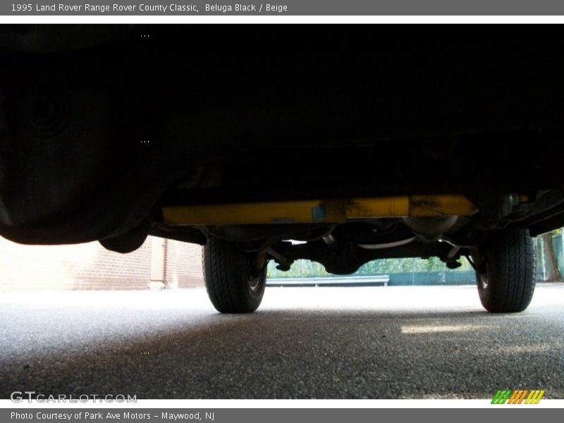 Beluga Black / Beige 1995 Land Rover Range Rover County Classic