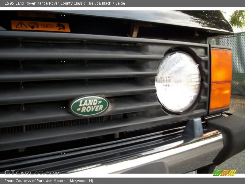 Beluga Black / Beige 1995 Land Rover Range Rover County Classic