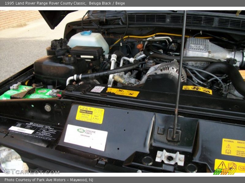 Beluga Black / Beige 1995 Land Rover Range Rover County Classic