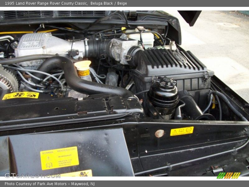 Beluga Black / Beige 1995 Land Rover Range Rover County Classic