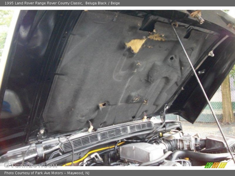Beluga Black / Beige 1995 Land Rover Range Rover County Classic