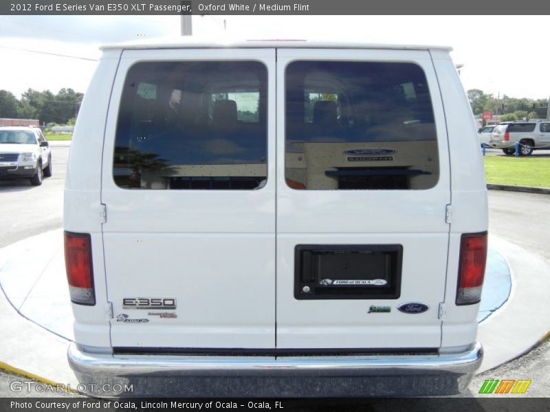 Oxford White / Medium Flint 2012 Ford E Series Van E350 XLT Passenger